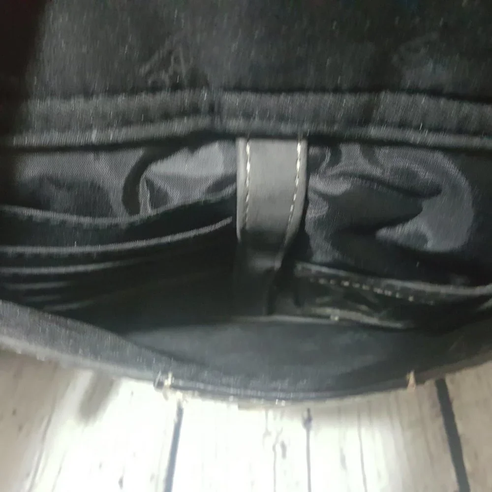 boc Born Concepts Gray Pebbled Shoulder Bag Purse - Picture 6 of 9